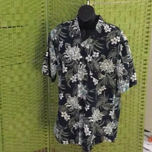 🌴Awesome Vintage Style Coastal Size Xlarge Fun to Wear Unisex Hawaiian Top 🌴